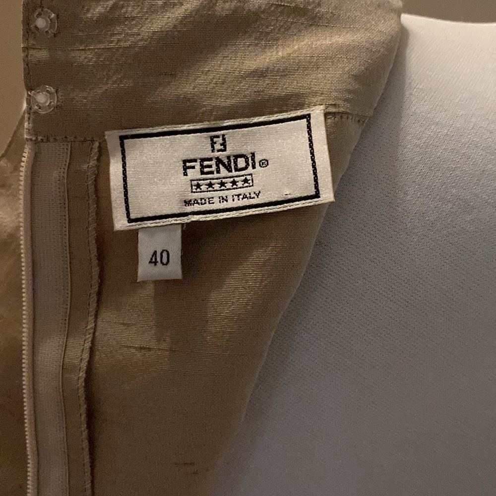 NEW Auth FENDI dress Sz S/6 US- 40 Italy - Picture 13 of 16